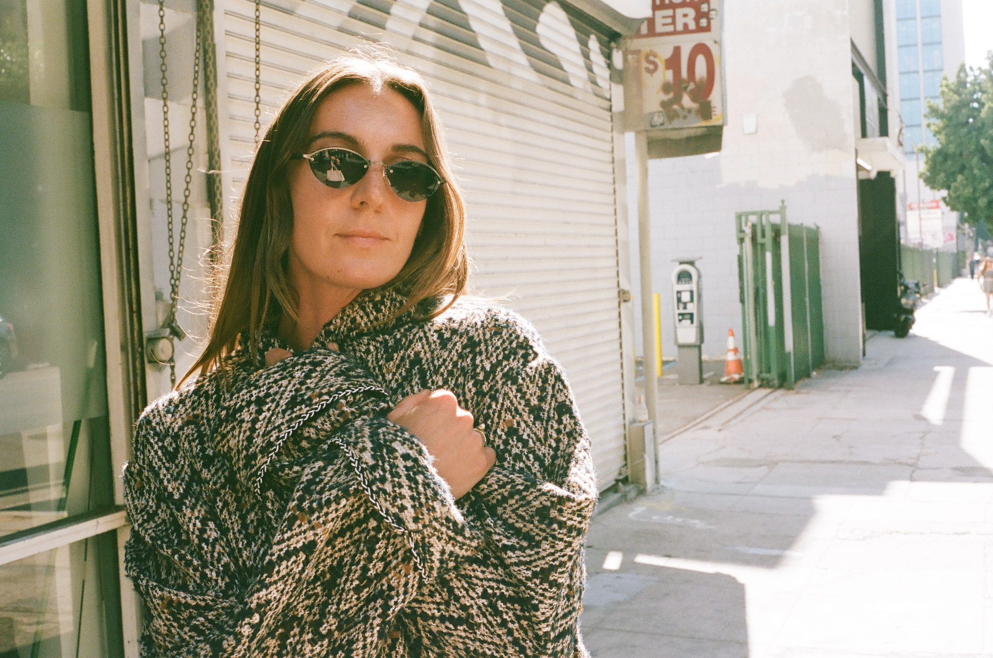 VENICE CHEVRON SWEATER