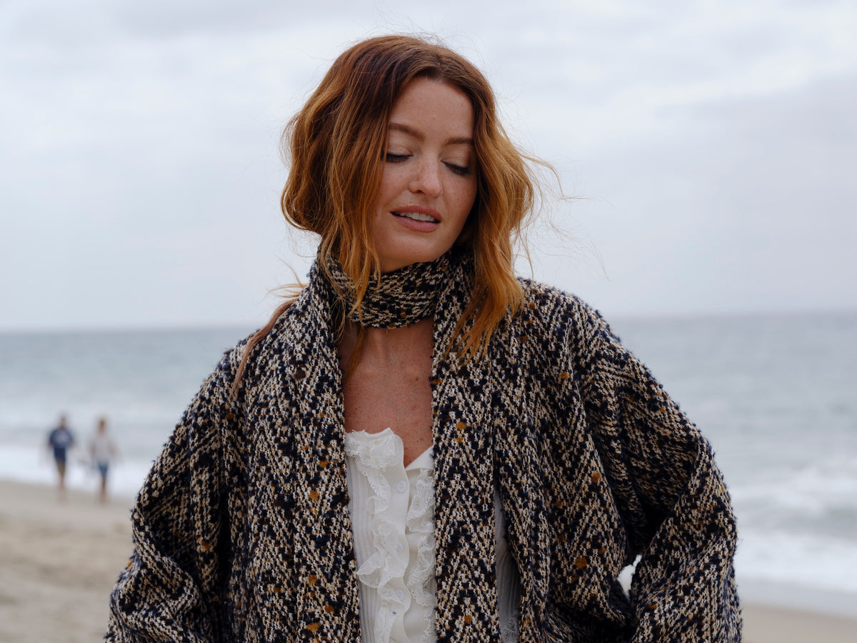 VENICE CHEVRON SWEATER