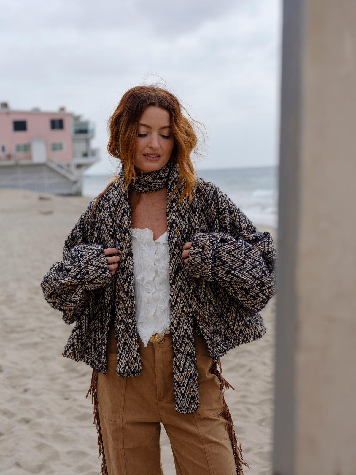 VENICE CHEVRON SWEATER