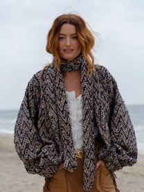 VENICE CHEVRON SWEATER