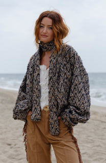 VENICE CHEVRON SWEATER