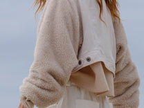 Vintage White/Sheep Varsity Jacket