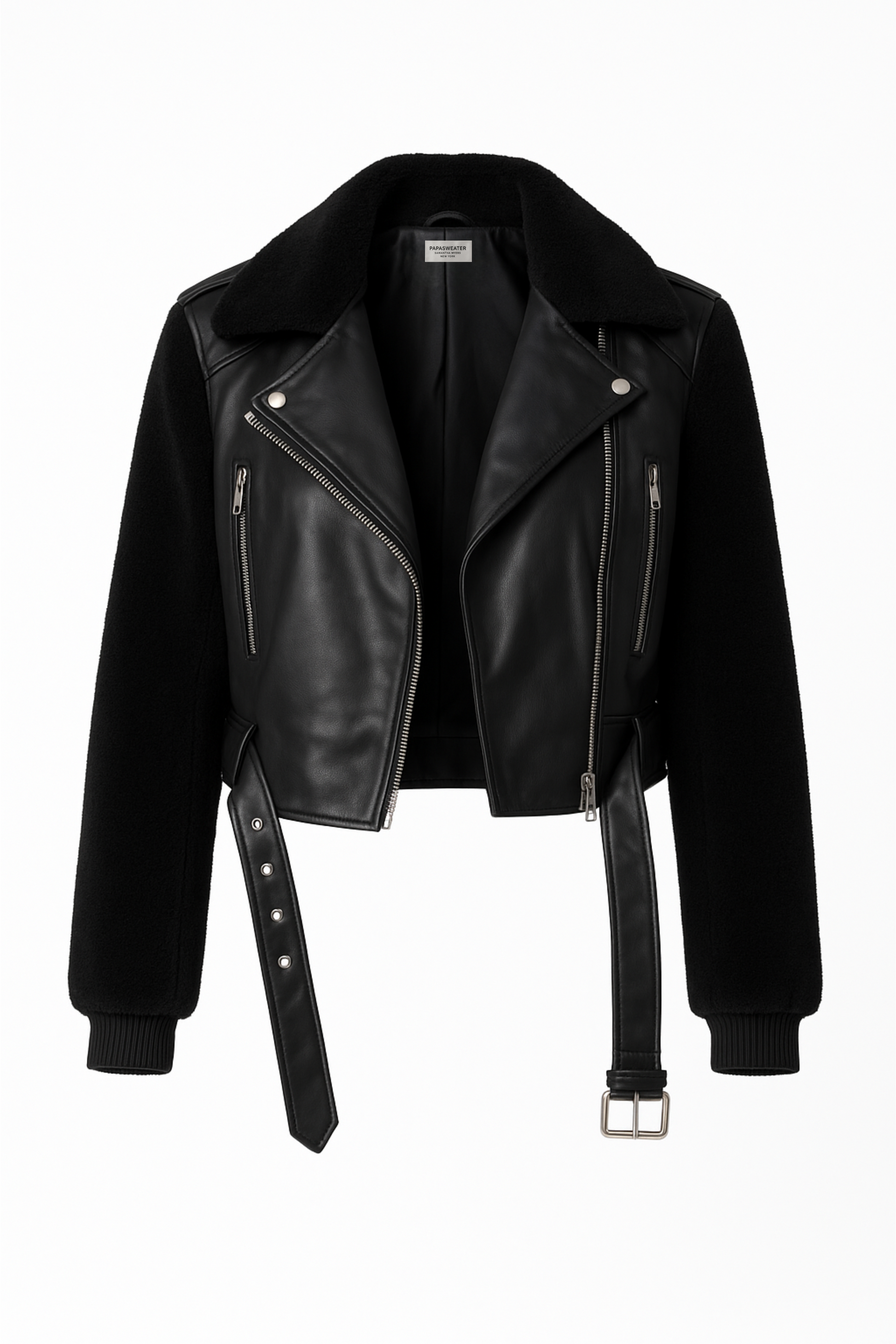 Vegan Leather Moto Papà