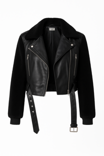 Vegan Leather Moto Papà