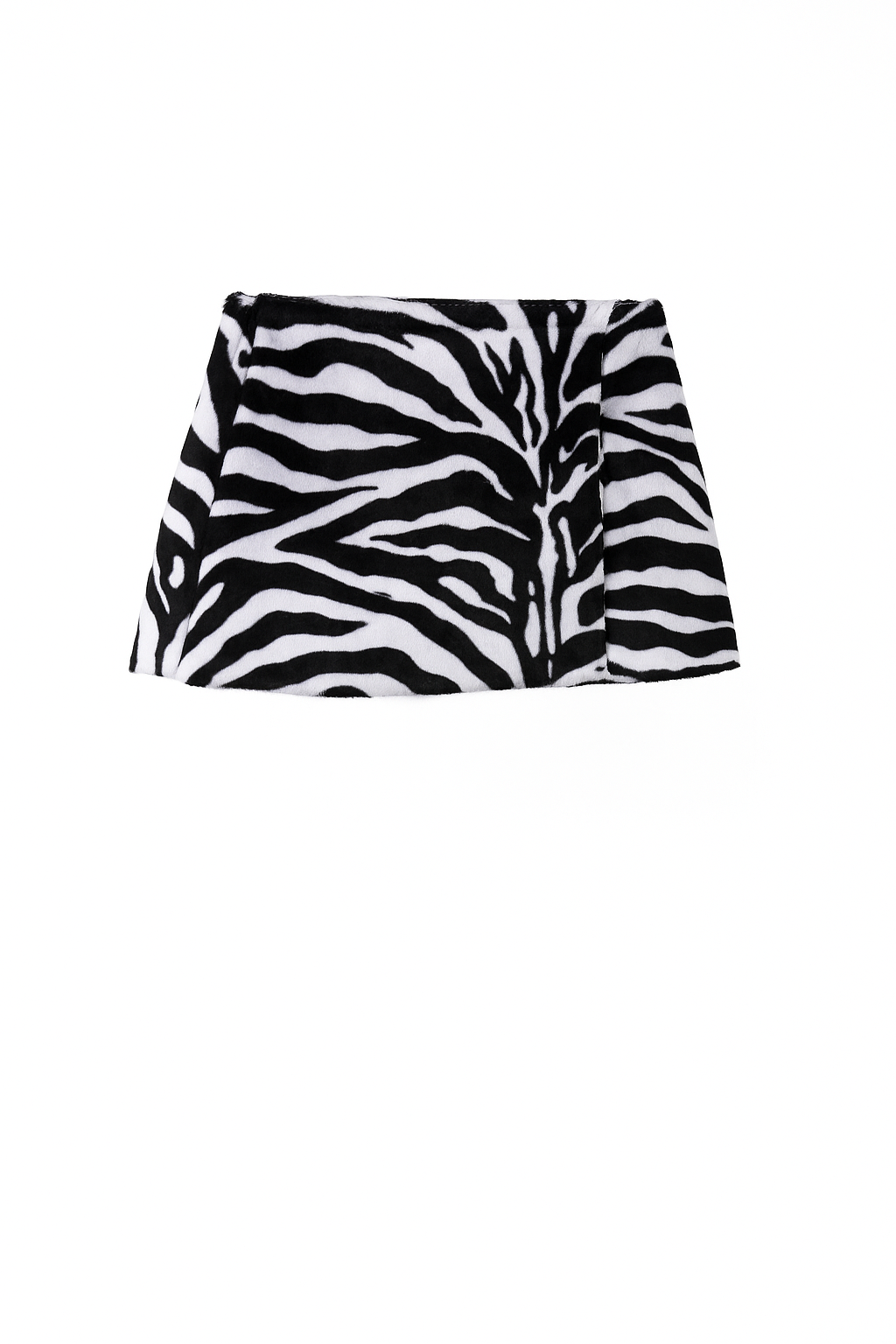 Zebra Mini Skirt