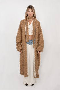 Zig Zag Robe Coat