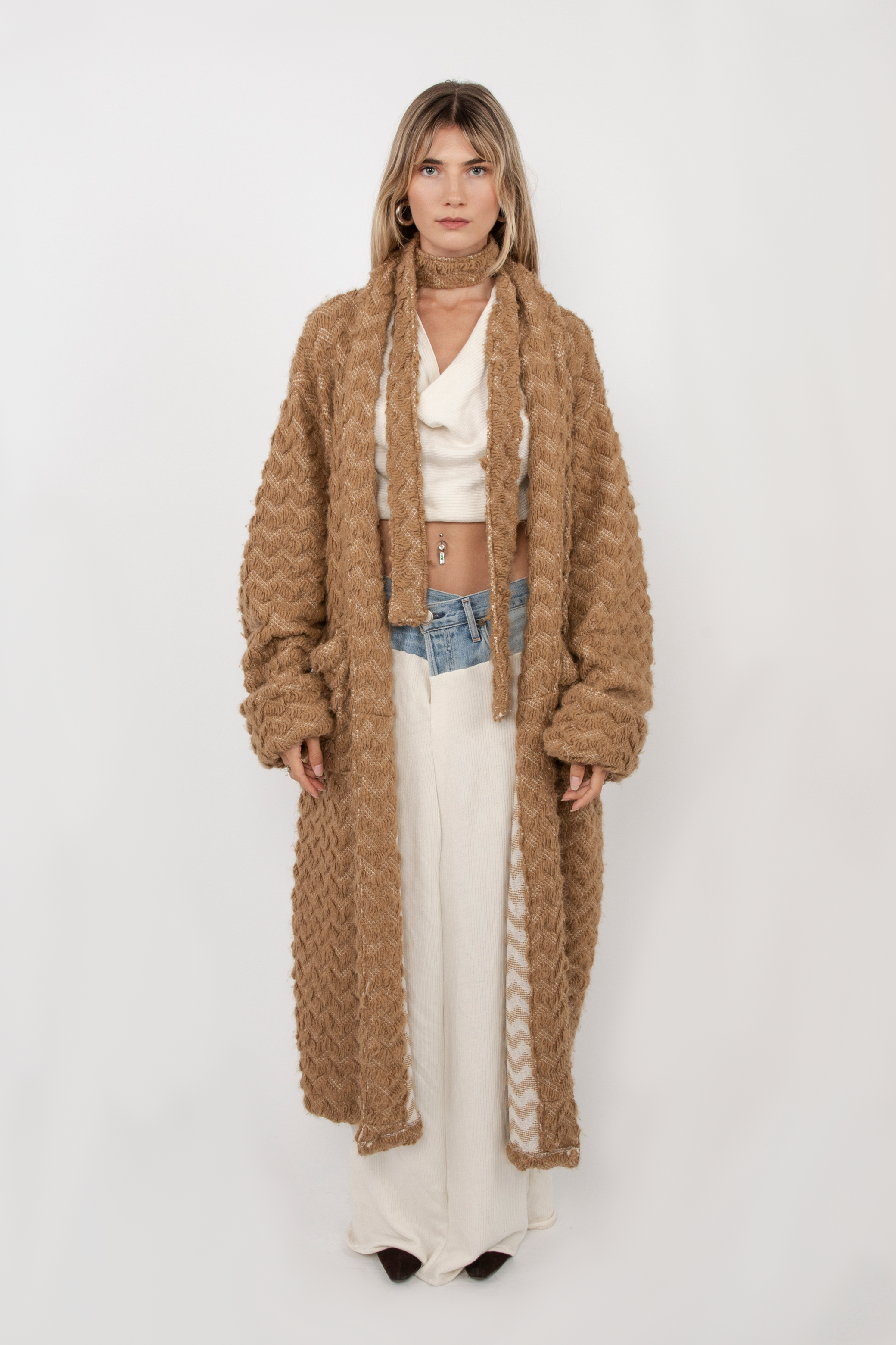 Zig Zag Robe Coat