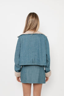 Victory Denim Crop