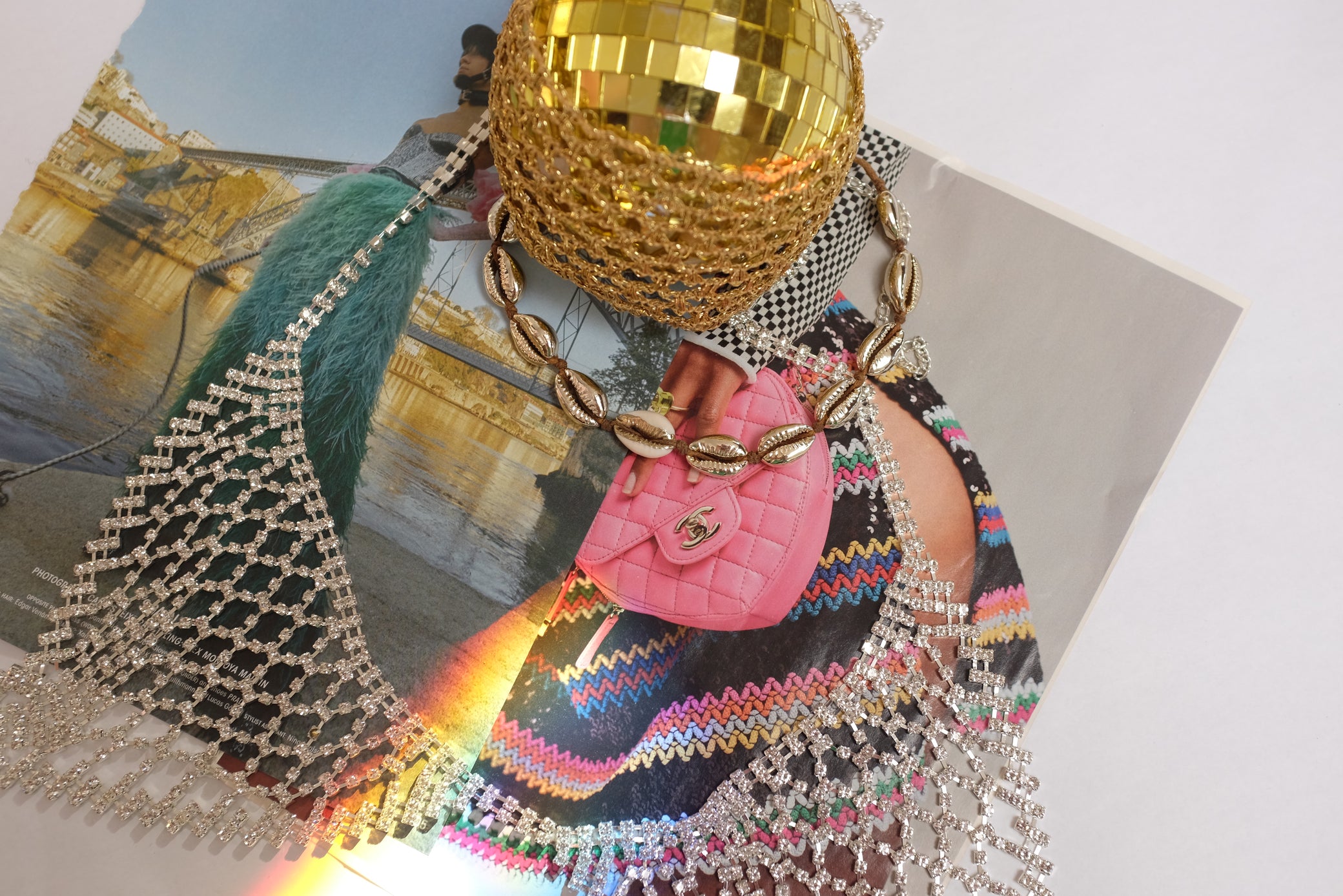 Gold Puka Shell Necklace