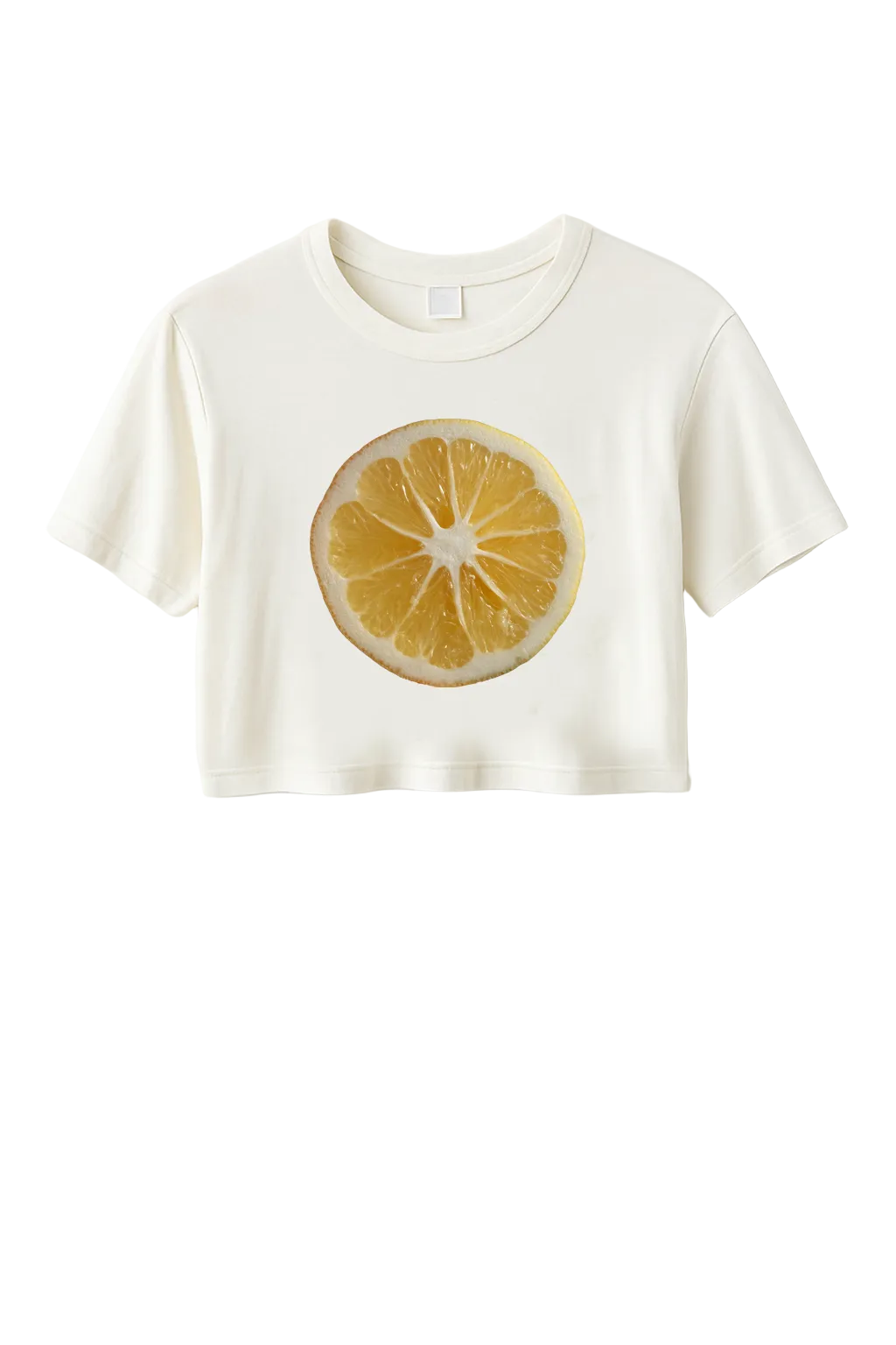 Weiser Lemon Cropped Tee