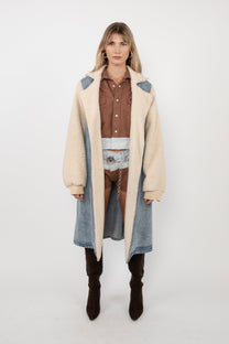 Varsity Trench Coat
